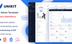 Unikit – Multi Application Admin Dashboard Template