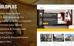 BuildPlus Responsive Construction and Renovation Theme v1.0