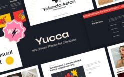 Yucca (v1.19.0) WordPress Theme for Creatives