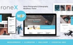 DroneX (v1.1.11) Aerial Photography & Videography Theme