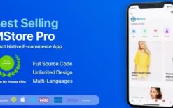MStore Pro v5.0.1 Complete React Native template for e-commerce #