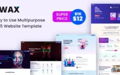 Niwax v.2.4 Creative Agency & Portfolio HTML Template
