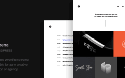 Kapena (v1.3) Minimal Portfolio WordPress Theme