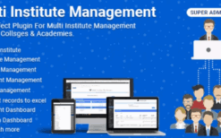 Multi Institute Management (v8.1.2) WordPress Plugin