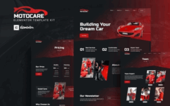 Motocare – Automotive Elementor Template Kit