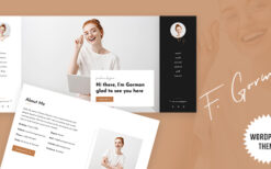 Gorman v2.1.0 Personal Portfolio WordPress Theme