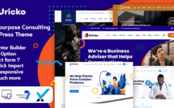 Uricko v1.0 Multipurpose Consulting WordPress