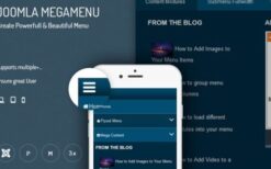 JUX Mega Menu v3.3.8 mega menu mobile