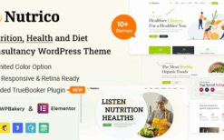 Nutricorp (v5.3) Nutrition & Health Creative WordPress Theme