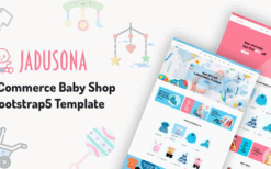 Jadusona – eCommerce Baby Shop Bootstrap4 Template