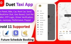 Duet Taxi App v1.0 Taxi App With Admin Panel | Multi Payment Gateway | Recharge Wallet | Notification