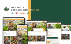 Organica – Eco Farm Elementor Template Kit