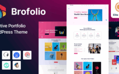 Brofolio v1.0.3 Creative Portfolio WordPress Theme