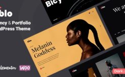 Oblo (v2.2.5) Portfolio Showcase WordPress Theme