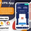 SAM VPN App (v8.0) Secure VPN and Fast Servers VPN | Reward Video Ads | Subscription | Admob & FB Ads