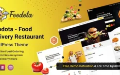 Foodota v1.0.8 Online Food Delivery WordPress Theme