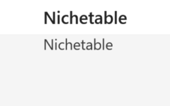 NicheTable Pro v2.6.5