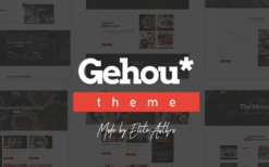 Gehou (v1.1.4) A Modern Restaurant & Cafe Theme **