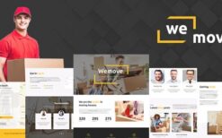 WeMove v1.6 Home Moving & Logistic WordPress Theme