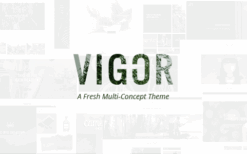 Vigor (v3.3) Vintage WordPress Theme
