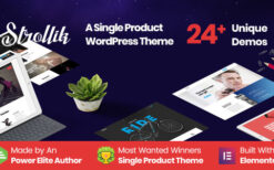 Strollik v4.0.2 Single Product Theme