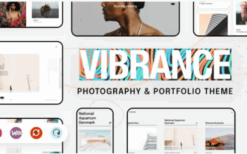 Vibrance v1.0.2 WP Photography Elementor Theme