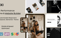 Wixi (v1.1.8) Elementor WordPress Theme