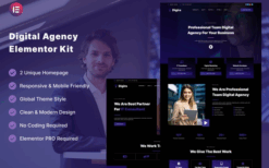 Digira – Digital Agency Services Elementor Template Kit