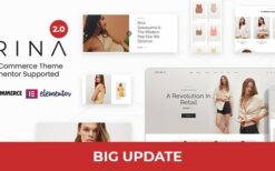 IRINA (v2.1.0) Elementor WooCommerce Theme