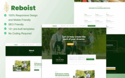 Reboist – Landscape & Gardening Elementor Template Kit