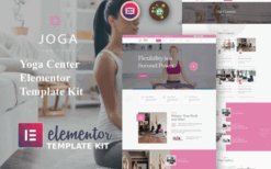 Joga – Meditation & Yoga Elementor Template Kit