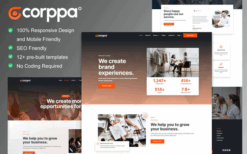 Corppa – Business & Portfolio Elementor Template Kit