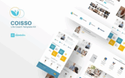 Coisso – Life Coach Elementor Template Kit