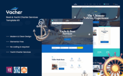 Yachter – Boat & Yacht Charter Services Template Kit