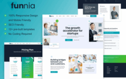 Funnia – Digital Agency Elementor Template Kit