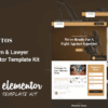 Justos – Law Firm & Lawyer Elementor Template Kit