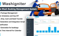 Washigniter v2.0 Vehicle Wash Booking Management System