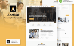 Accounta – Accounting Firm Elementor Template Kit