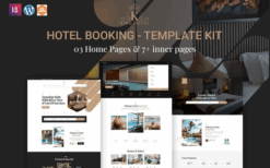 KingHo – Hotel Booking Elementor Template Kit