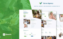Verve – Creative & Business Elementor Template Kit