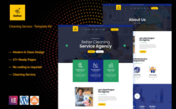 Safee – Cleaning Service Elementor Template Kit