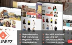 Rubbez (v1.8.6) WooCommerce & Corporate WordPress Theme