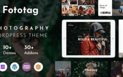 * Fototag v1.3.11 Photography WordPress Theme