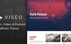 Viseo (v4.2.0) News, Video, & Podcast Theme