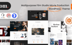 Vome (v2.0.1) Multipurpose Film Studio Movie Production WordPress Theme