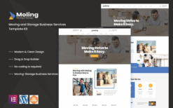 Moling – Moving and Storage Business Services Template Kit