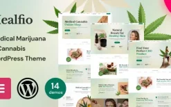 Healfio (v1.35) Medical Marijuana & Coffeeshop Theme