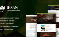 Ihsan (v1.2.3) Islamic Prayer Center & Muslim WordPress Theme