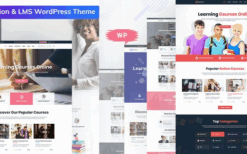 Bookflare (v1.0.6) A Modern Education & LMS WordPress Theme