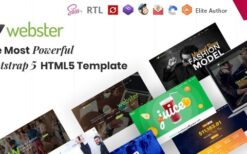 Webster (v5.0.8) Responsive Multipurpose HTML5 Template